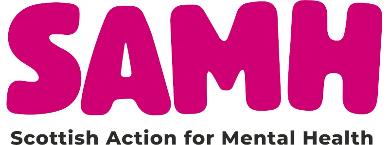 Charity logo for Scottish Action for Mental Health